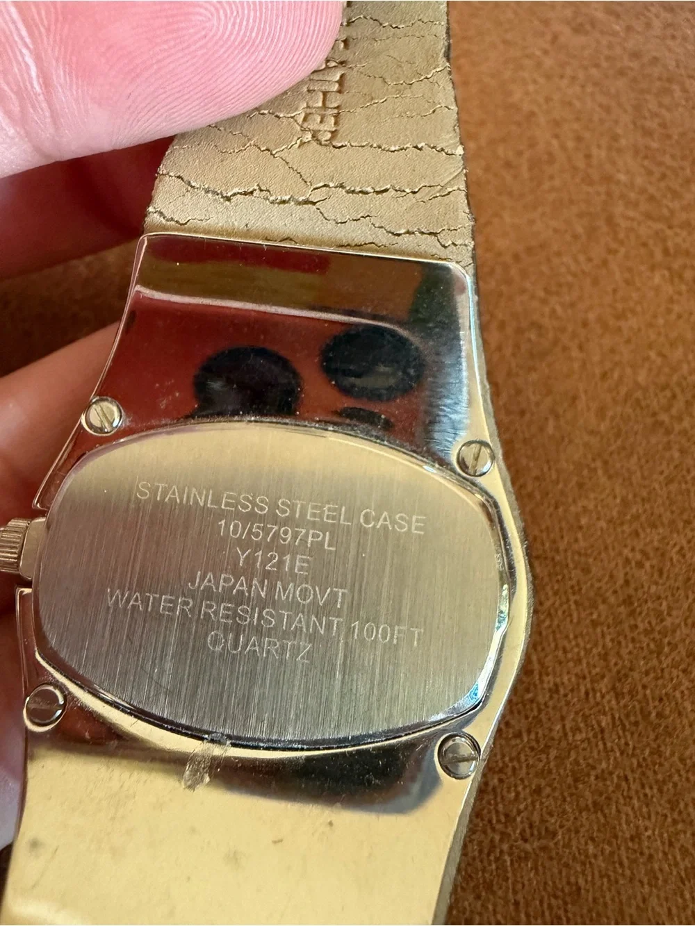 Vintage Anne Klein Women's Watch - Silver-Tone Case, Black Dial, 100ft Water Res